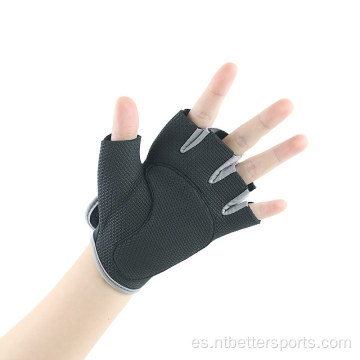 Guantes personalizados de entrenamiento a medias dedos anti -slip al aire libre